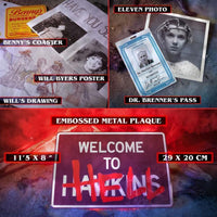 Stranger Things Hawkins Memories (Vecna's Curse Edition) Kit - Over 50 Pieces by Doctor Collector with themed memorabilia items