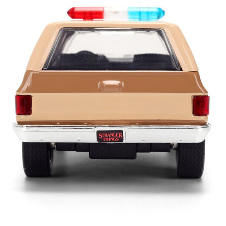 Hopper's 1980 Chevy Balzer 1:32 Scale Die-Cast Stranger Things Vehicle - Jada Toys by Go Figment rear view