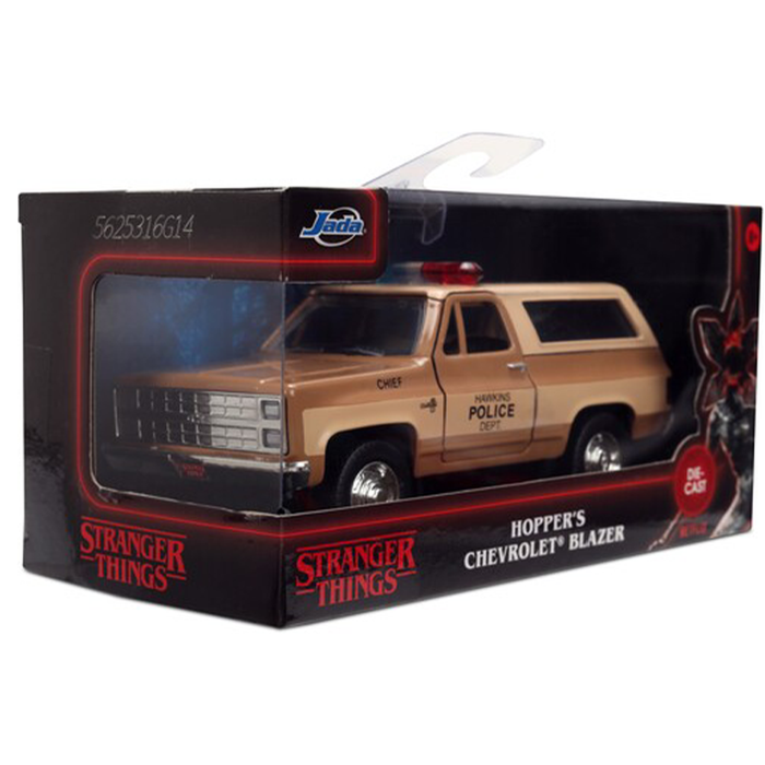 Hopper's 1980 Chevy Balzer 1:32 Scale Die-Cast Stranger Things Vehicle - Jada Toys by Go Figment in packaging