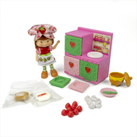 Loyal Subjects Strawberry Shortcake 5.5 inch doll with Berry Bake Shoppe playset and baking accessories