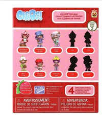 Cherry Cuddler 2.5" Strawberry Shortcake Cheebee Figure from Loyal Subjects collectible toy display card.