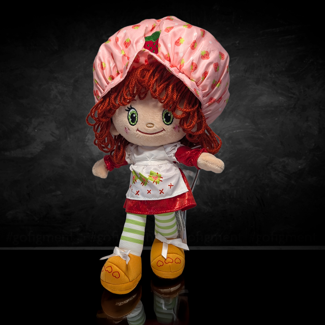 Strawberry Shortcake Plush 14-Inch Classic Rag Doll - Soft Plush Face and Yarn Hair: Loose by Loyal Subjects collectible toy