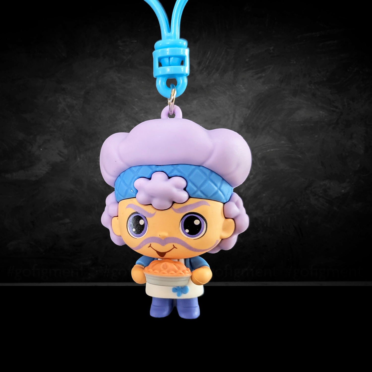 Strawberry Shortcake CheeBee U-PICK 2.5-Inch Keychain Blind Bag collectible toy by Loungefly new in box purple chef character