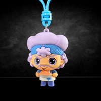 Strawberry Shortcake CheeBee U-PICK 2.5-Inch Keychain Blind Bag collectible toy by Loungefly new in box purple chef character