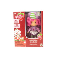 Strawberry Shortcake Raspberry Tart 5 1/2-inch fashion doll in purple and green outfit by Loyal Subjects in red box