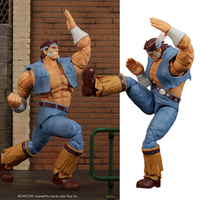 Ultra Street Fighter II T. Hawk 6-Inch Scale Deluxe Action Figure by Jada Toys in dynamic martial arts poses