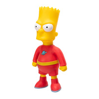 Stretch Dude Bart 10" JAKKS Pacific Stretchy Feature Plush Figure in red superhero outfit