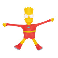Stretch Dude Bart 10" JAKKS Pacific Stretchy Feature Plush Figure in red and yellow outfit
