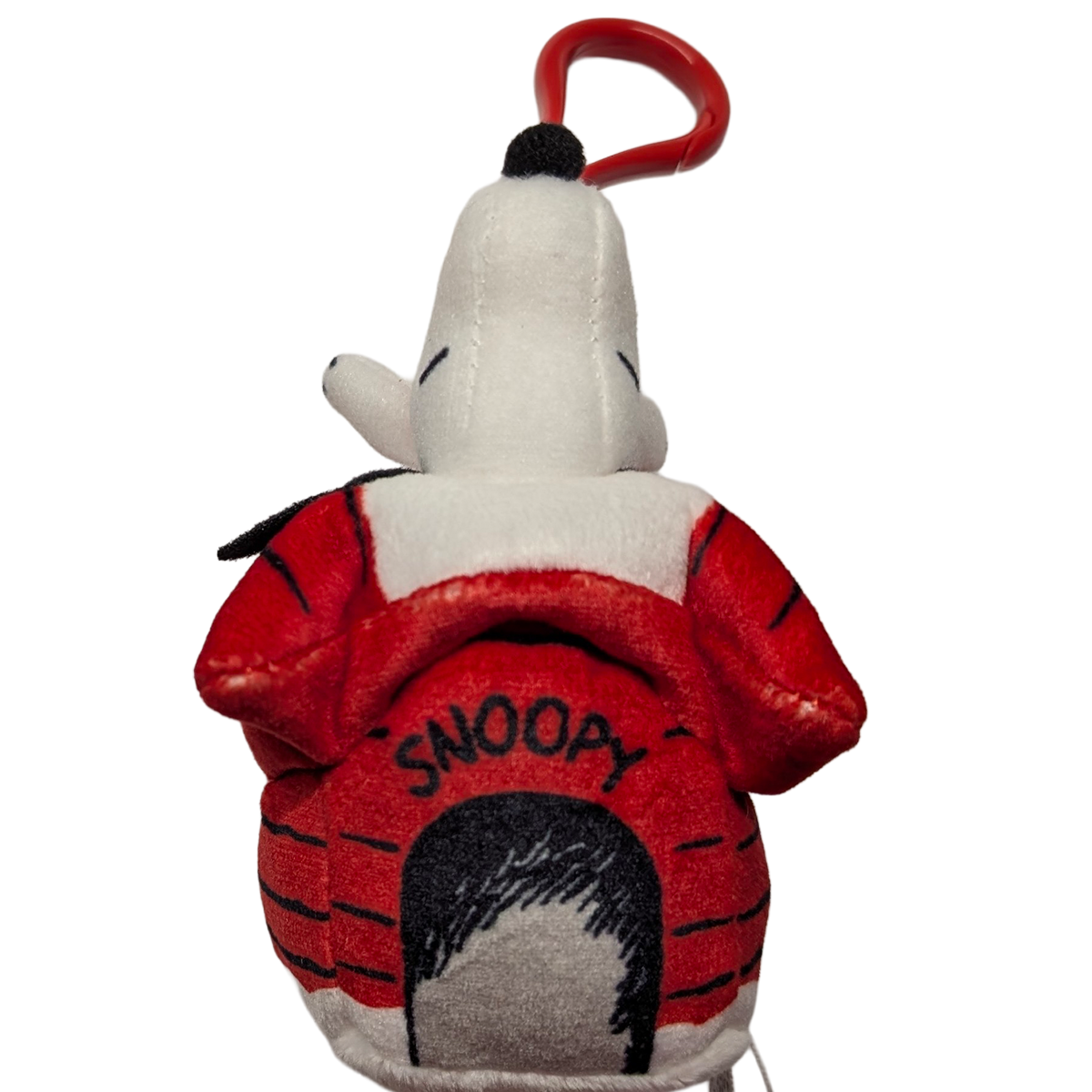 Snoopy on Doghouse Peanuts Super Duper Plush Holiday Keychain Super7