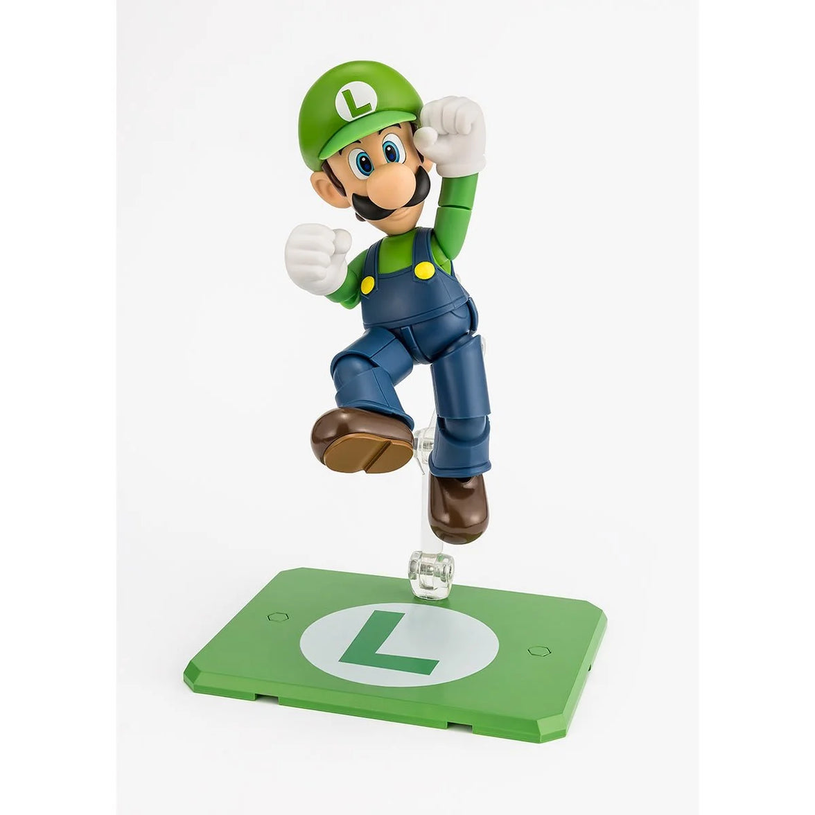 Super Mario Bros S.H.Figuarts Complete 3 Action Figures and Playset by Bandai Tamashii Nations featuring Luigi figure by SH Figuarts
