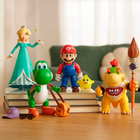 The Super Mario Galaxy Movie 5-Inch Scale Set of 4 Action Figures