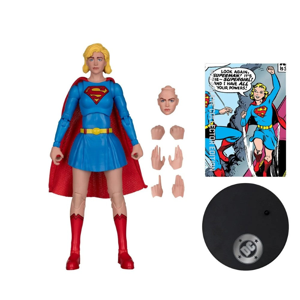 Supergirl Action Comics #59 McFarlane Collector Edition Wave 14 Action Figure new in box with accessories and stand