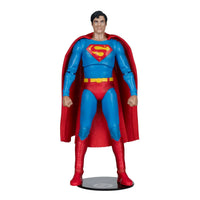 McFarlane Toys DC Multiverse Superman: The Movie 1978 Superman 7" Action Figure standing with red cape and classic suit
