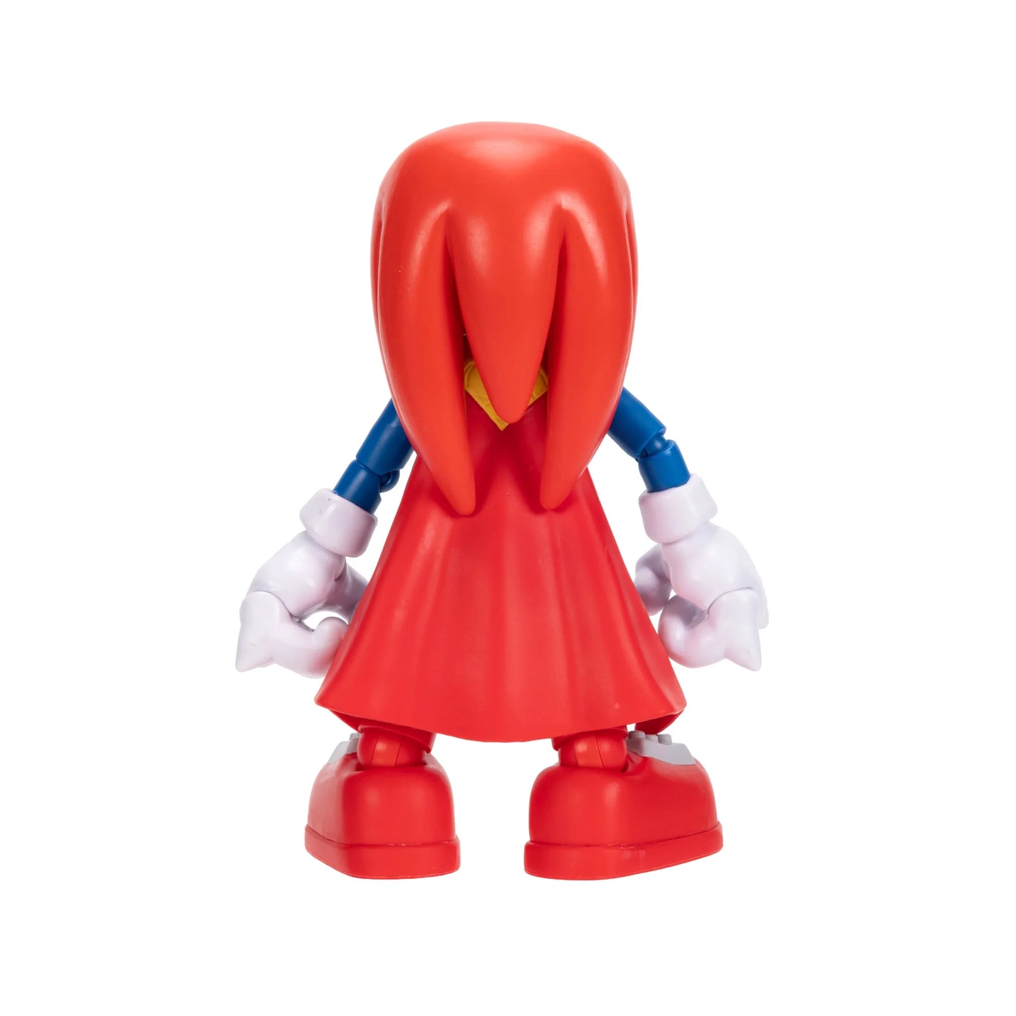 DC x Sonic the Hedgehog 5" Knuckles as Superman Action Figure by Go Figment new in box 5-inch collectible rear view