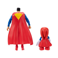 DC x Sonic the Hedgehog Multipack - Superman & Knuckles as Superman Action Figures by Go Figment new in box 5-inch scale