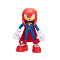 DC x Sonic the Hedgehog 5" Knuckles as Superman Action Figure by Go Figment new in box 5-inch collectible toy