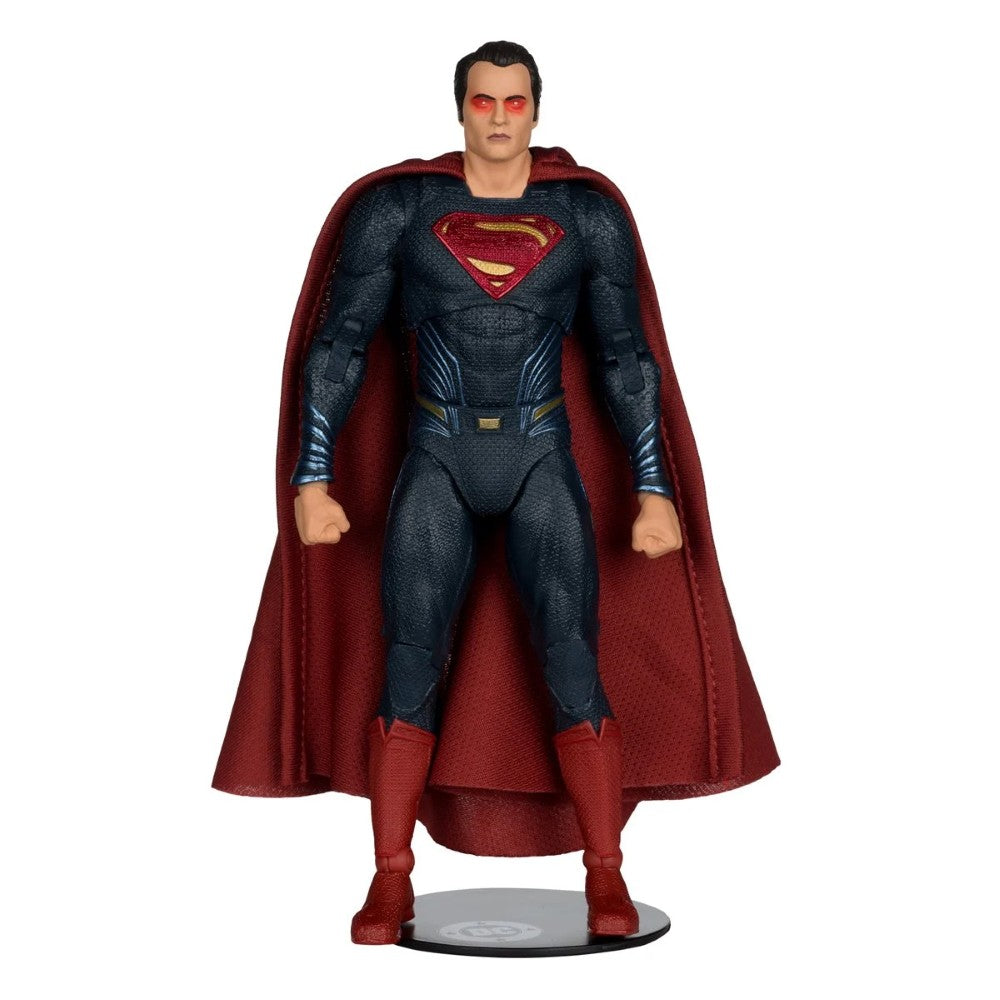 Superman DC Theatrical W4 Batman v Superman 2016 7-Inch Scale Action Figure by McFarlane with red heat vision eyes new in box