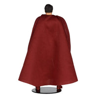 Superman DC Theatrical W4 Batman v Superman 2016 7-Inch Scale Action Figure by McFarlane new in box back view with cape