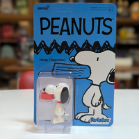 Snoopy Suppertime Peanuts ReAction Wave 09 Action Figure Super7 new in box collectible 3.75 inch scale toy