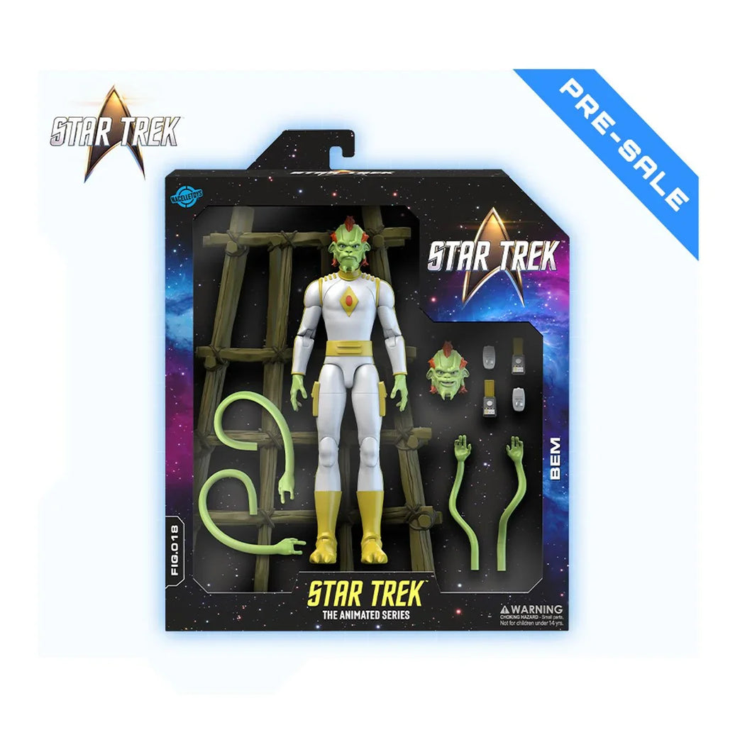 Image of Commander Bem 7" Star Trek: The Animated Series Nacelle Premium Action Figure Collectible