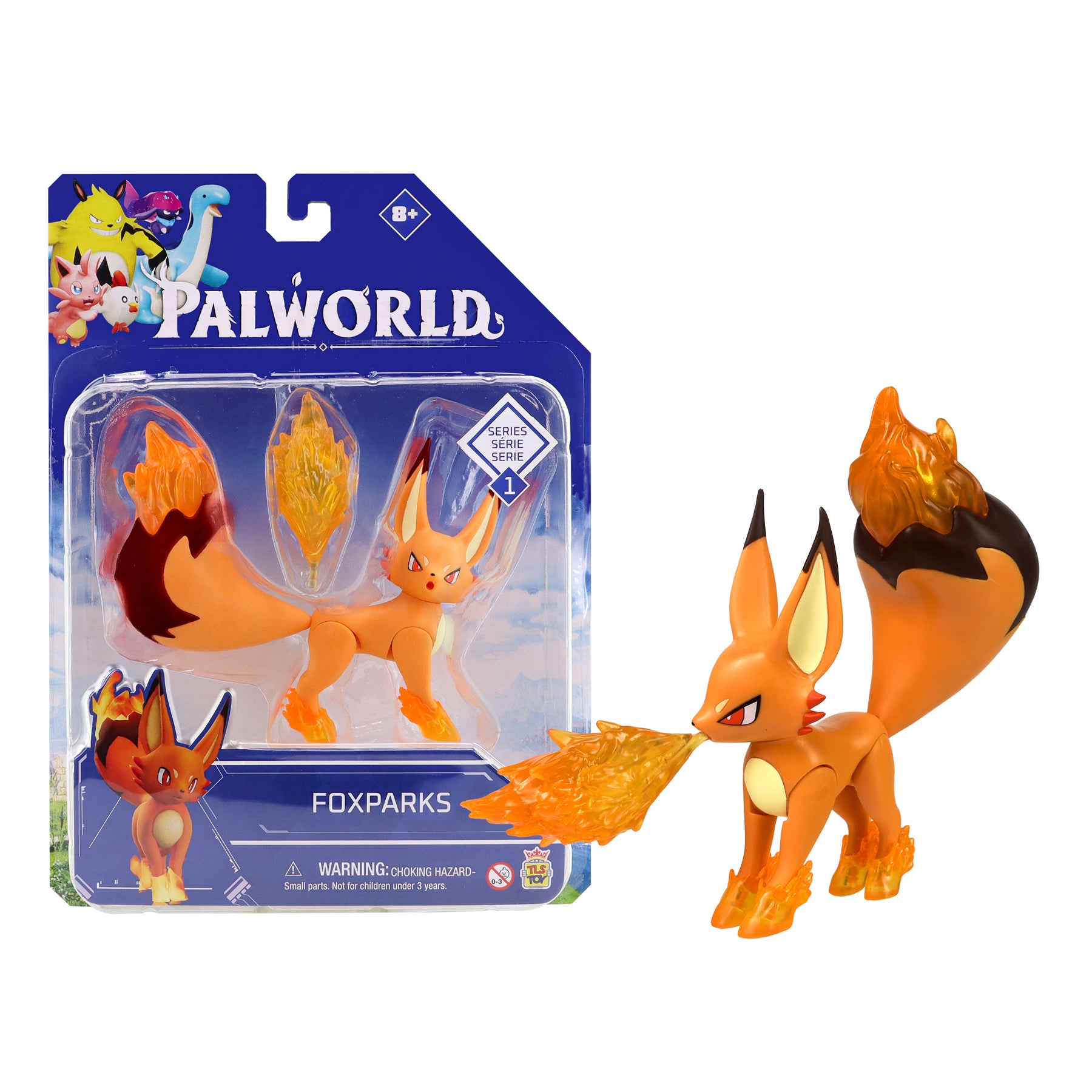 Relaxaurus 4" Palworld Series 1 Premium Action Figure by The Loyal Subjects, boxed collectible figure