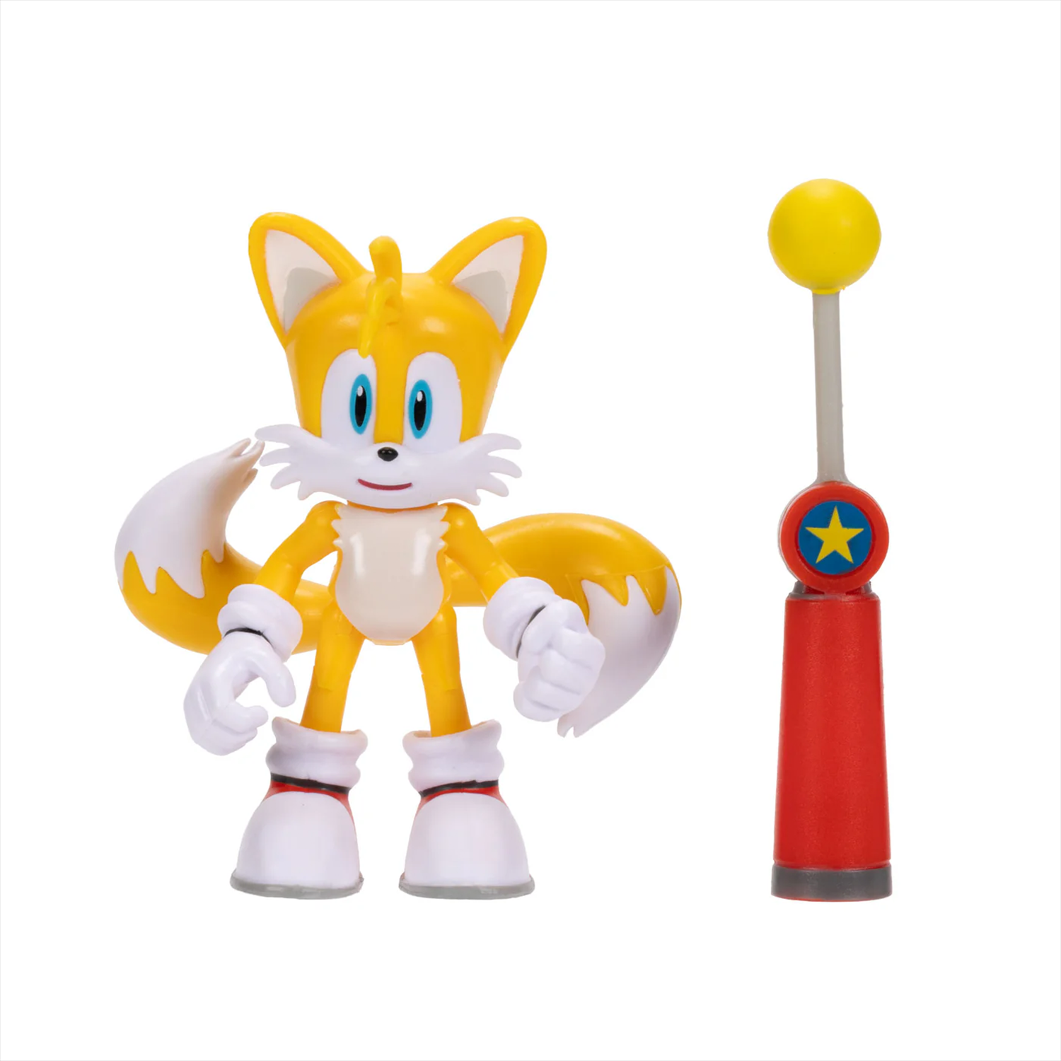 Tails Sonic the Hedgehog Collector's 35th Anniversary Edition Action Figure – 4in Articulated Figure Wave 23 by Jakks Pacific