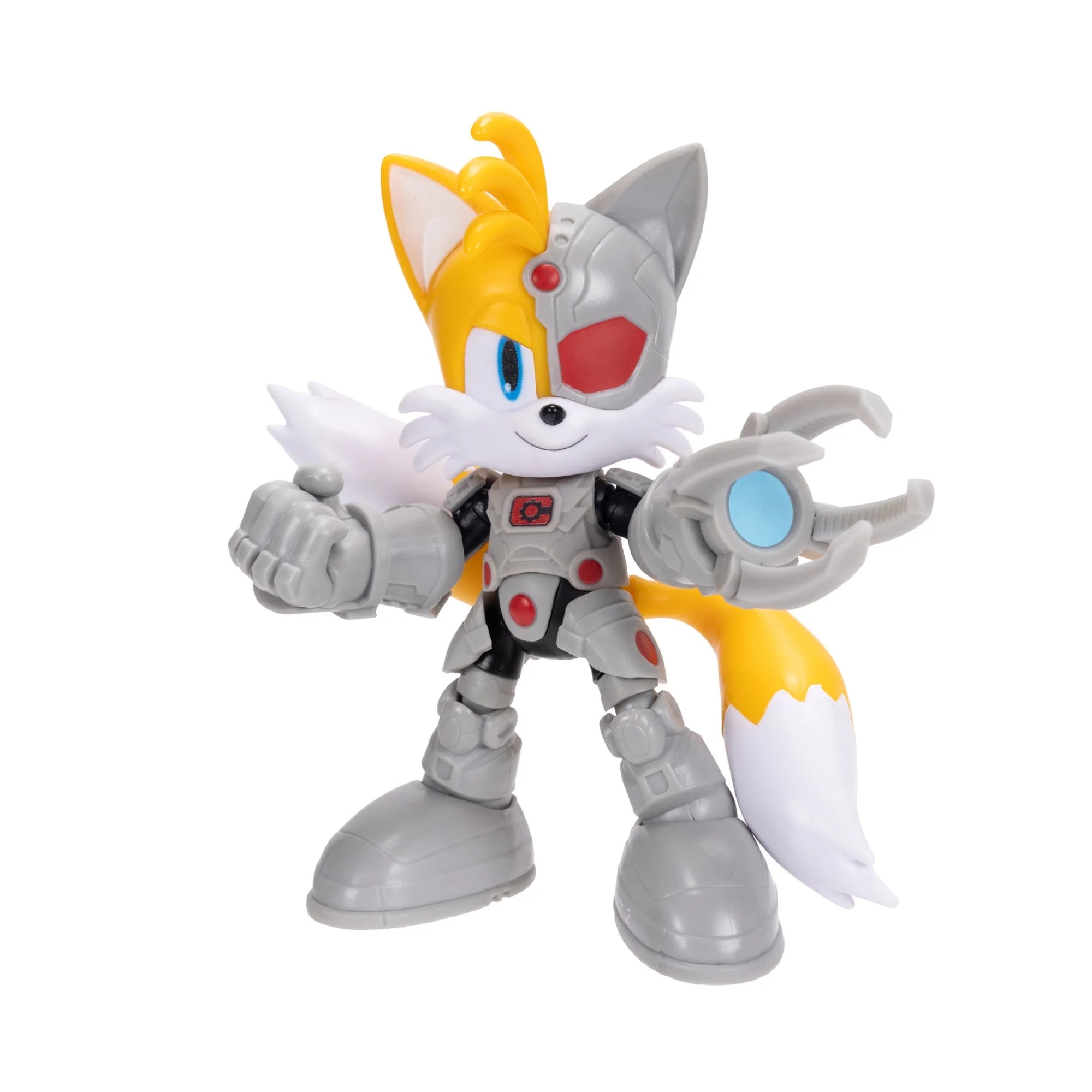 DC x Sonic the Hedgehog 5" Tails as Cyborg Action Figure by Go Figment, new in box, 5-inch scale collectible toy