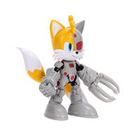 DC x Sonic the Hedgehog 5" Tails as Cyborg Action Figure by Go Figment, new in box 5-inch scale collectible toy