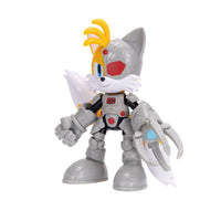 DC x Sonic the Hedgehog 5" Tails as Cyborg Action Figure by Go Figment new in box 5-inch collectible toy