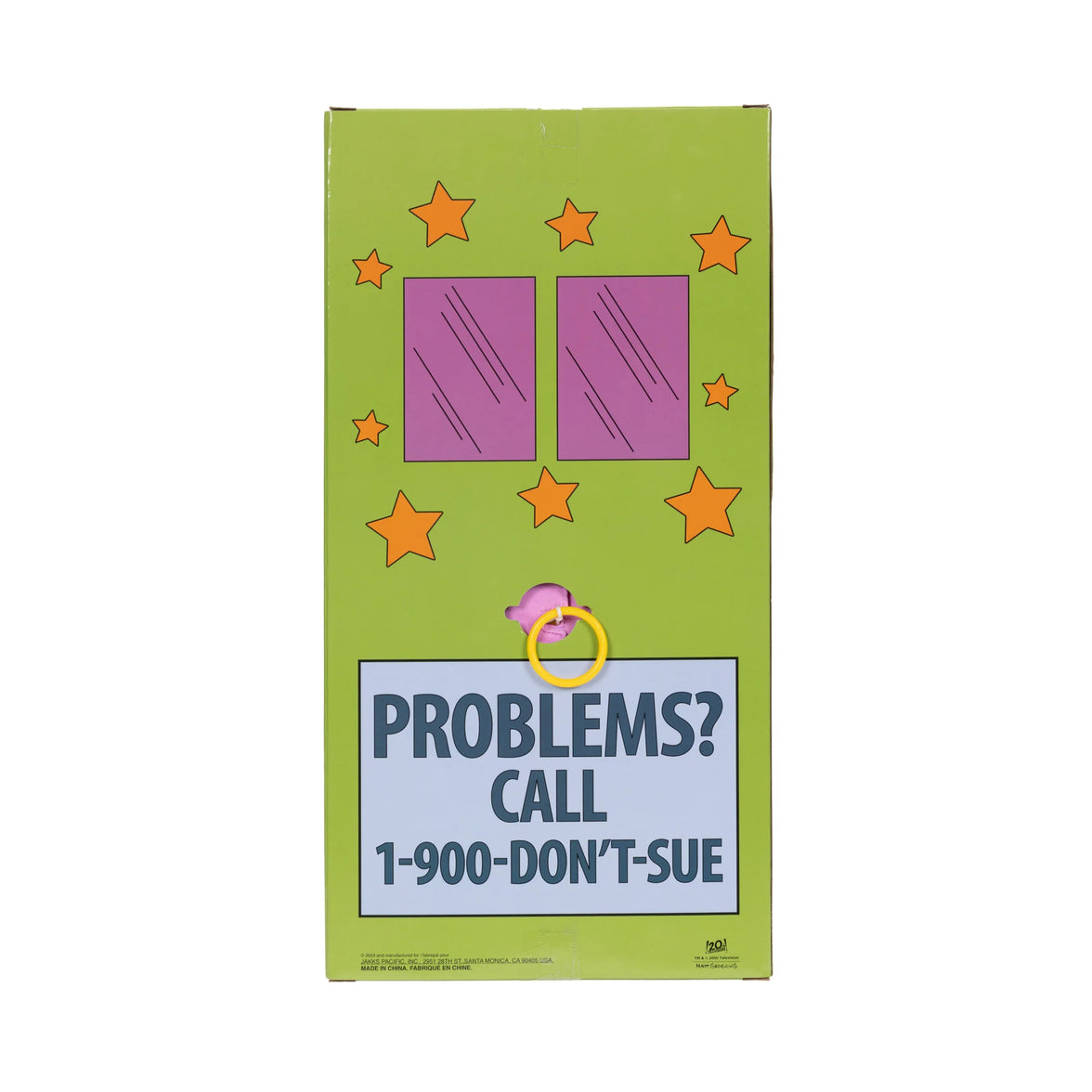 Talking Krusty Doll 15" Action Figure The Simpsons Pull String 10+ Phrases