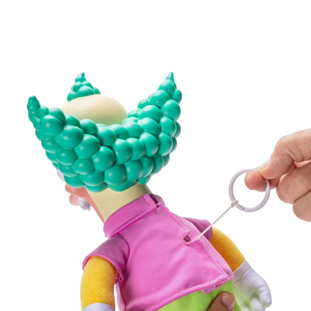 Talking Krusty Doll 15" Action Figure The Simpsons Pull String 10+ Phrases