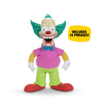 Talking Krusty Doll 15" Action Figure The Simpsons Pull String 10+ Phrases