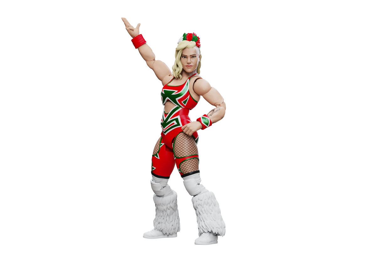 Taya Valkyrie with Prince Presley Legends of Lucha Libre Premium 1:12 Scale 6" Action Figure by Boss Fight Studio Llc new in box