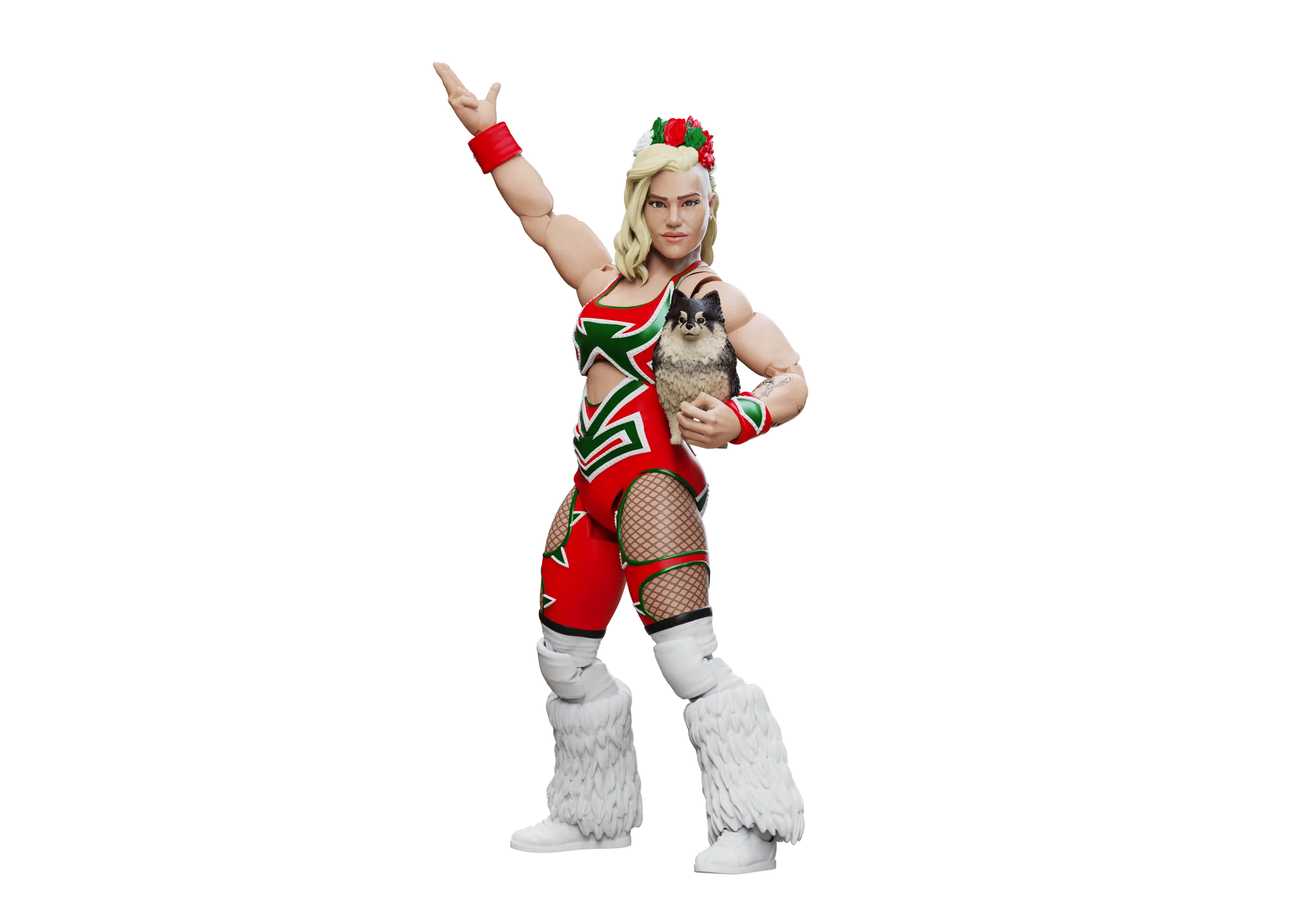 Taya Valkyrie with Prince Presley Legends of Lucha Libre Premium 1:12 Scale 6" Action Figure by Boss Fight Studio Llc new in box