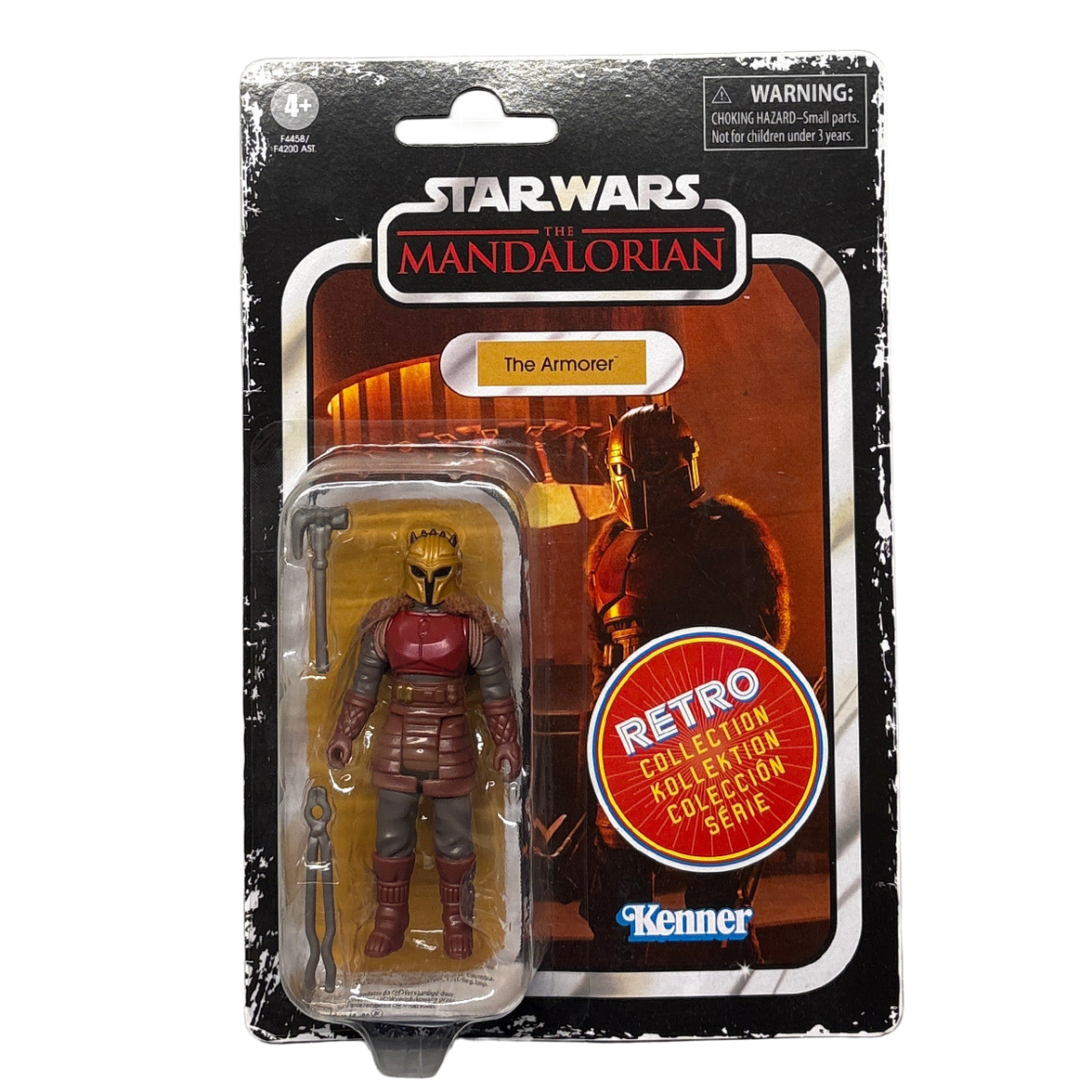 The Armorer Star Wars Retro Collection Action Figure in case MANDO by Kenner in original packaging