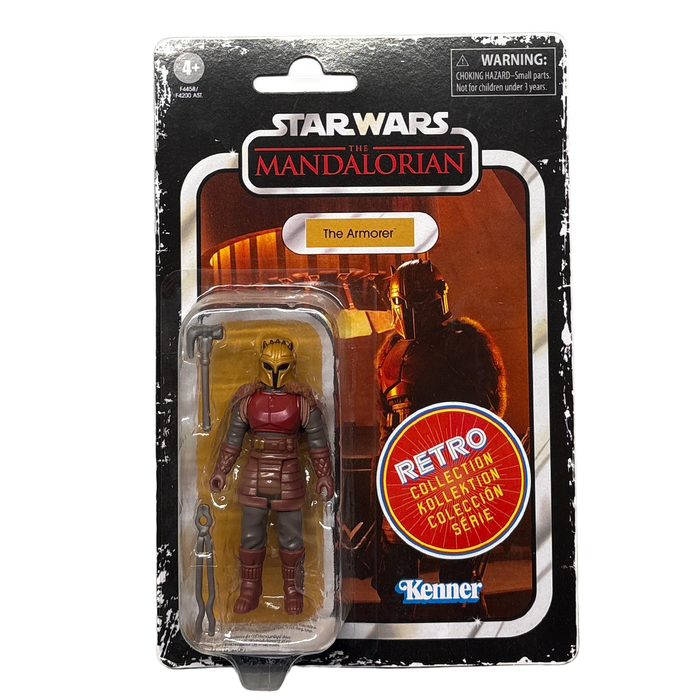 The Armorer Star Wars Retro Collection Action Figure in case MANDO by Kenner in original packaging