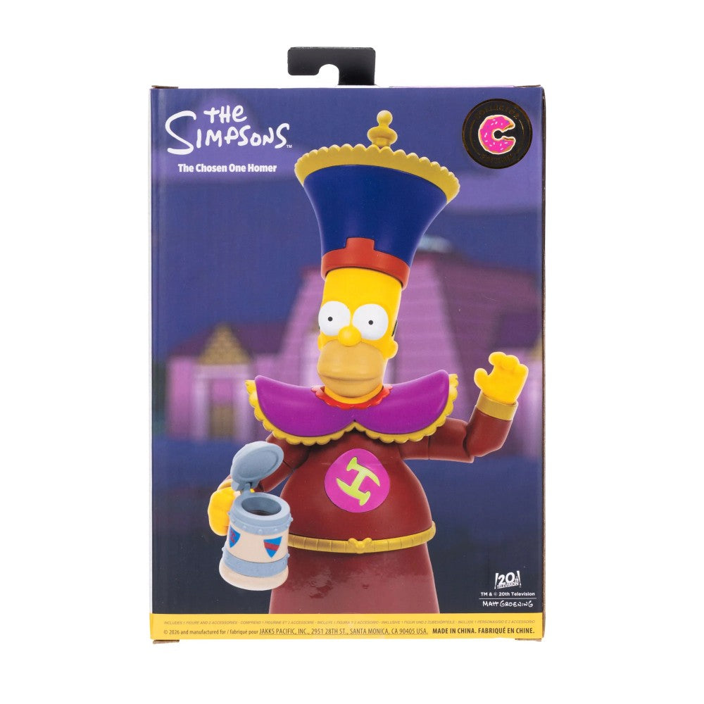 Chosen One Homer The Simpsons 5-Inch Collector Edition Action Figure JAKKS Pacific in original packaging
