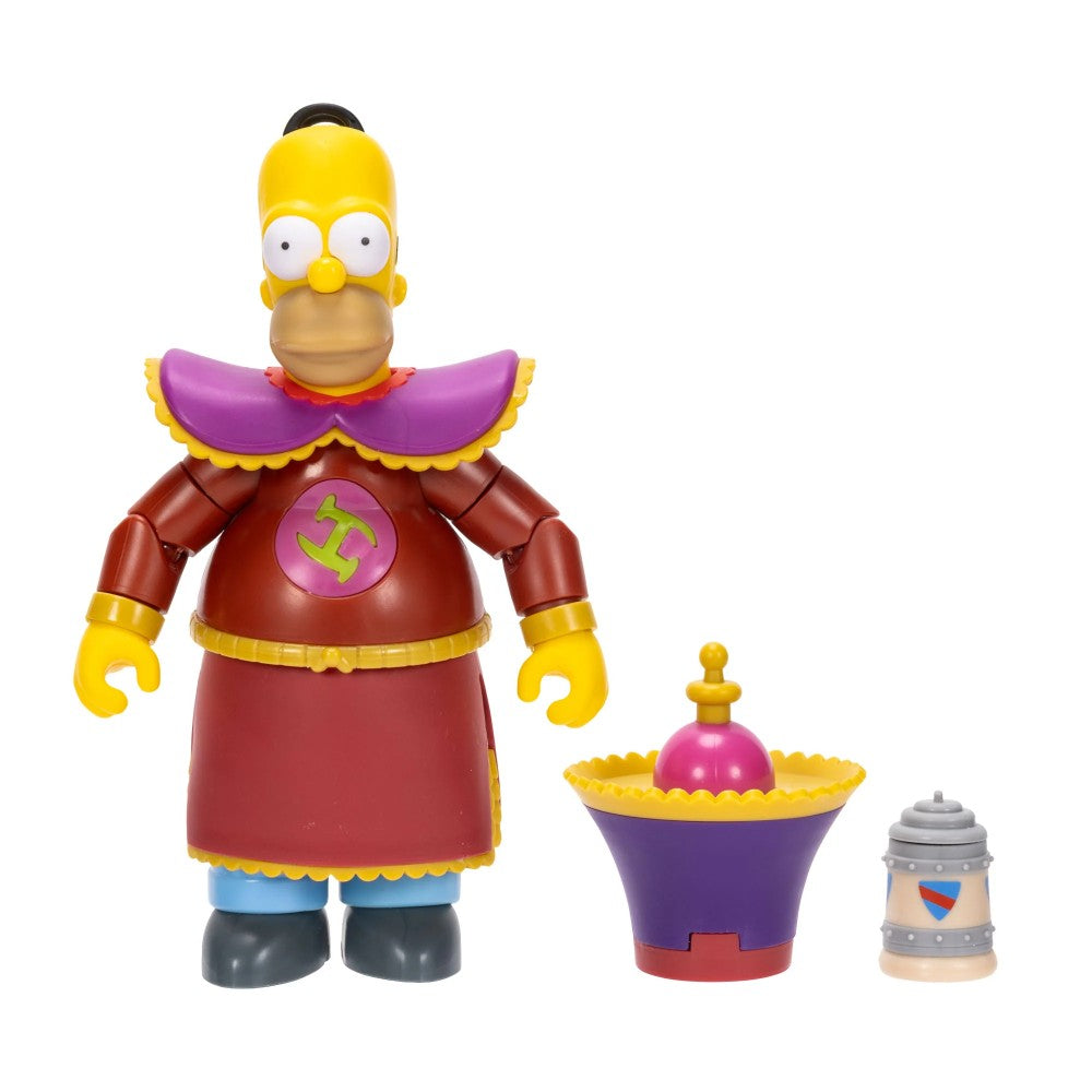 Chosen One Homer The Simpsons 5-Inch Collector Edition Action Figure JAKKS Pacific with accessories