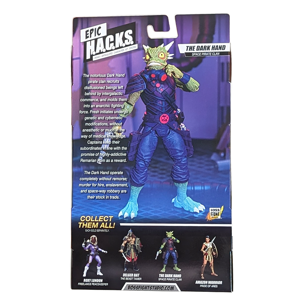 The Dark Hand: Space Pirate Clan Epic H.A.C.K.S. Core 1:12 Scale Action Figure - Boss Fight Studio