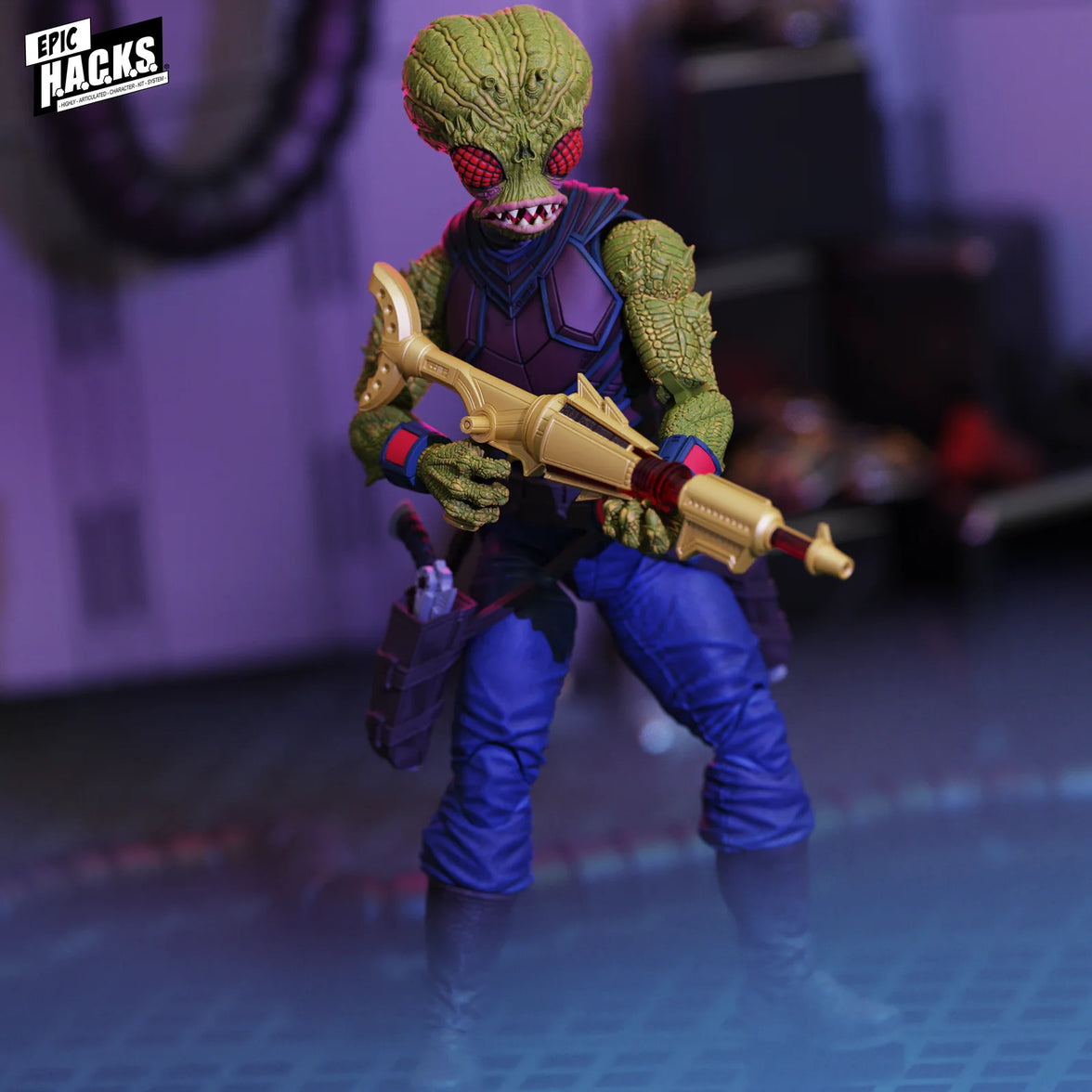 The Dark Hand: Space Pirate Clan Epic H.A.C.K.S. Core 1:12 Scale Action Figure by Boss Fight Studio Llc new in box collectible