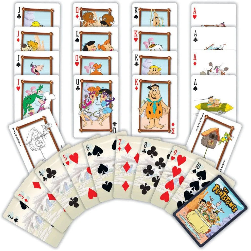 Fred Flintstone The Flintstones Playing Cards Deck 54 Cards MasterPieces New by Master Pieces