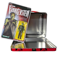 Frankenstein and Bride Universal Monsters ReAction Figure Set with Tin Tote Super7 Factory Entertainment