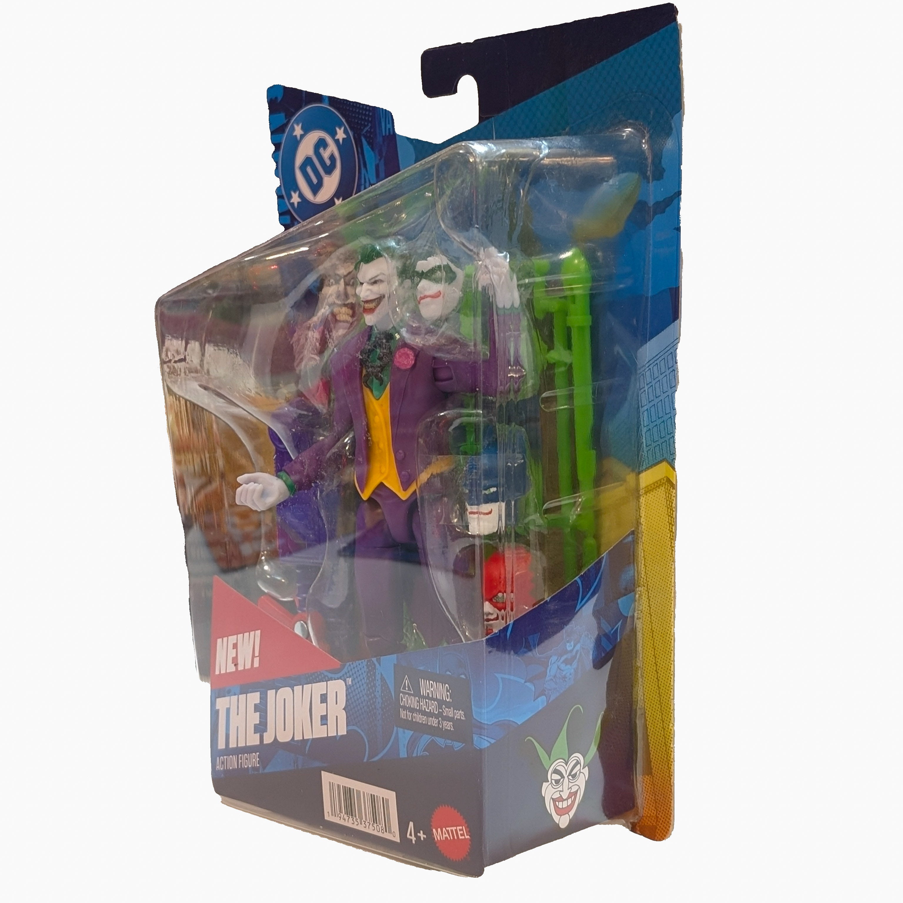 Joker DC Core Wave 1 Action Figure with Accessories Mattel new in box 6.5" scale collectible by Go Figment