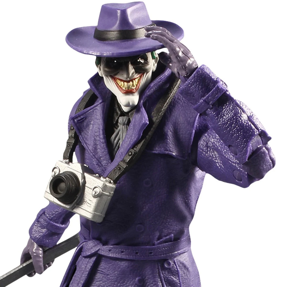 The Joker Comedian 7" McFarlane Action Figure Batman Three Jokers Killing Joke in purple coat and hat by McFarlane Toys