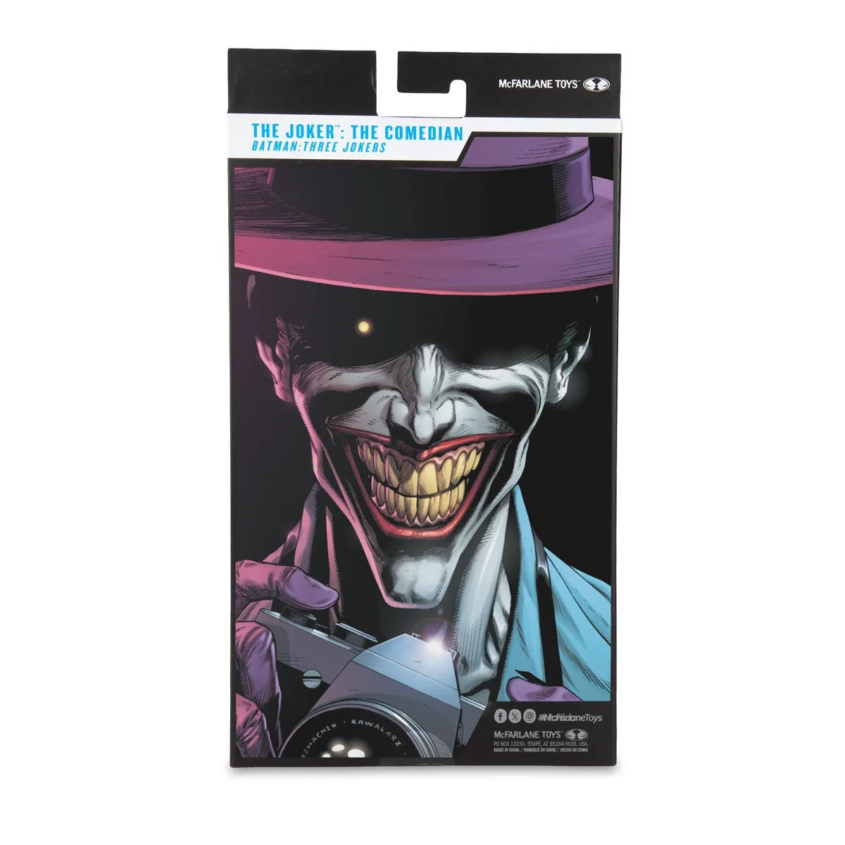 The Joker Comedian 7" McFarlane Action Figure Batman Three Jokers Killing Joke by McFarlane Toys in box