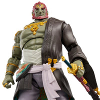 Ganondorf - The Legend of Zelda Heroes of Hyrule Tears of the Kingdom Deluxe Action Figure by Go Figment holding a sword