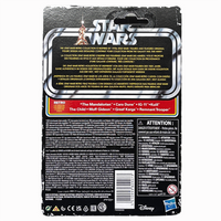 The Mandalorian Star Wars Retro Collection Action Figure 1:18 Scale MANDO Kenner package back