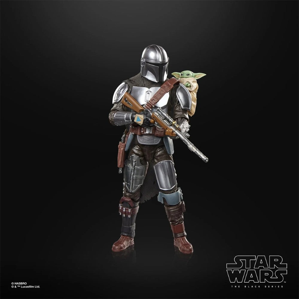 The Mandalorian & Grogu Deluxe Star Wars The Black Series 6-Inch Action Figure new in box by Star Wars: The Black Series
