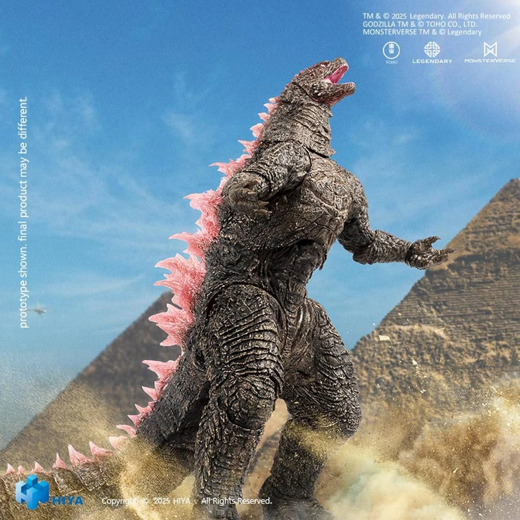 Godzilla x Kong: The New Empire Heat Ray Godzilla Evolved Exquisite Basic Series Action Figure 6 inch by Exquisite new in box
