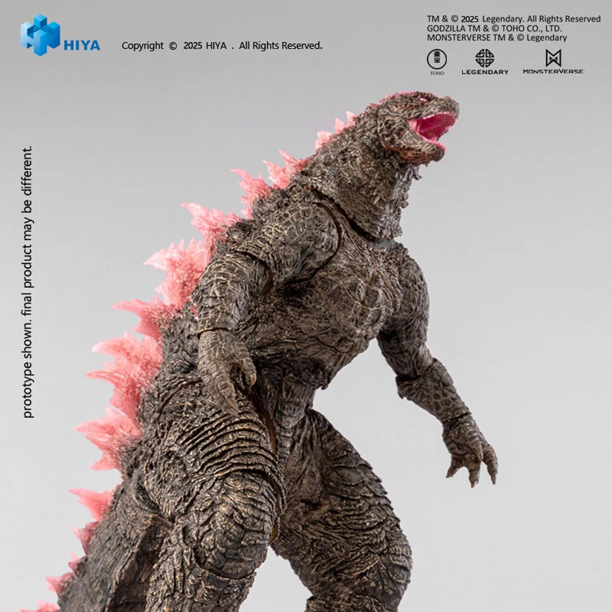 Godzilla x Kong: The New Empire Heat Ray Godzilla Evolved Exquisite Basic Series Action Figure 6 inch by Exquisite new in box